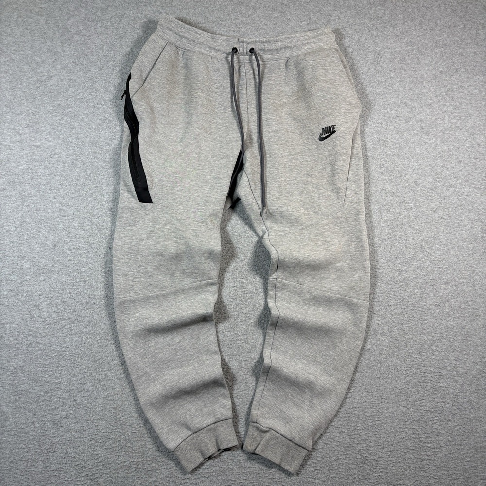 Nike Tech Fleece Joggers Mens Medium Gray Old Season Sweatpants 805162-063 Taper